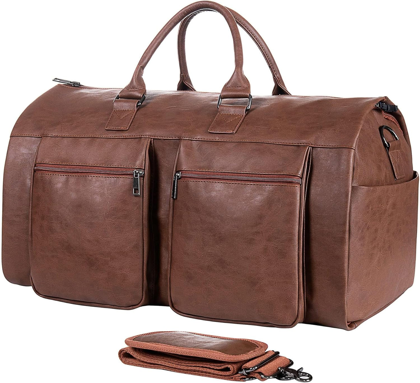 Versatile 2-in-1 Convertible Travel Garment Bag and Duffel for Men and Women - Perfect for Business and Leisure Travel