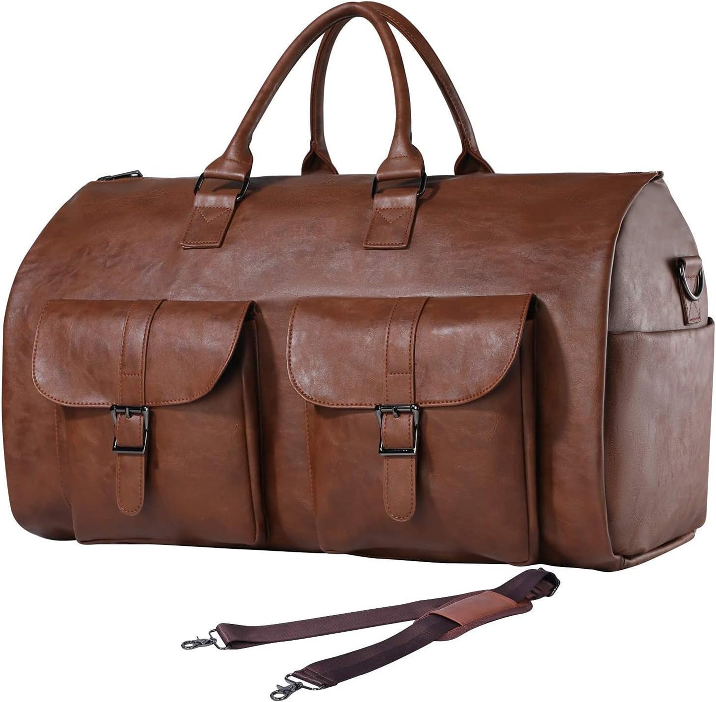 Versatile 2-in-1 Convertible Travel Garment Bag and Duffel for Men and Women - Perfect for Business and Leisure Travel