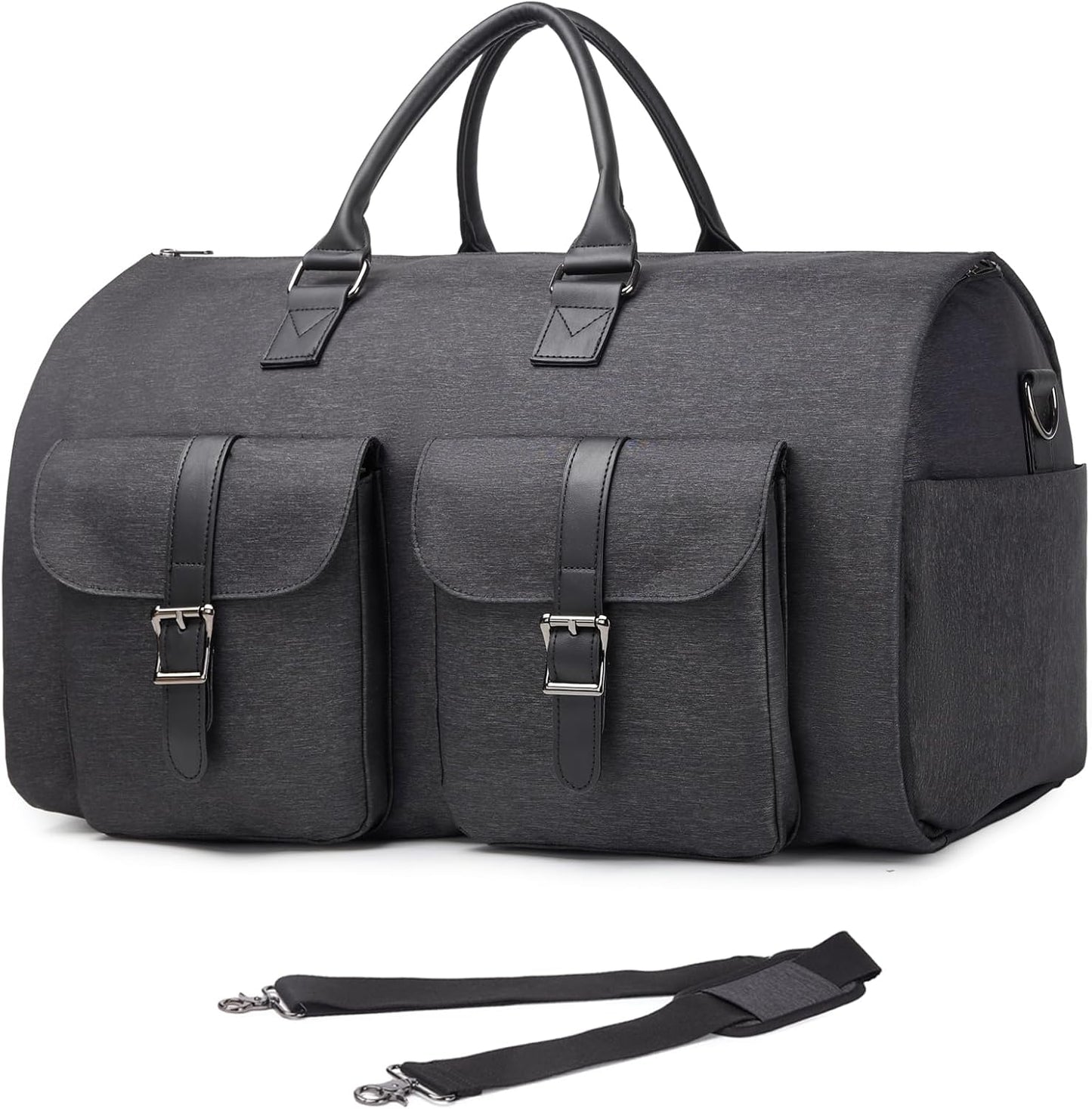 Versatile 2-in-1 Convertible Travel Garment Bag and Duffel for Men and Women - Perfect for Business and Leisure Travel
