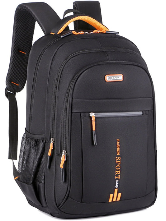 Travel Laptop Backpack for Men and Women Fits 15.6" Laptop, Black