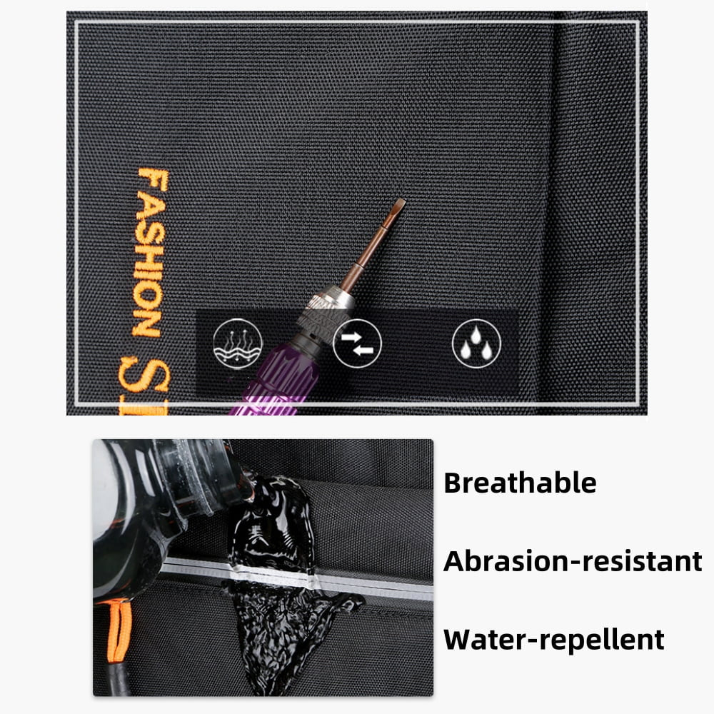 Travel Laptop Backpack for Men and Women Fits 15.6" Laptop, Black