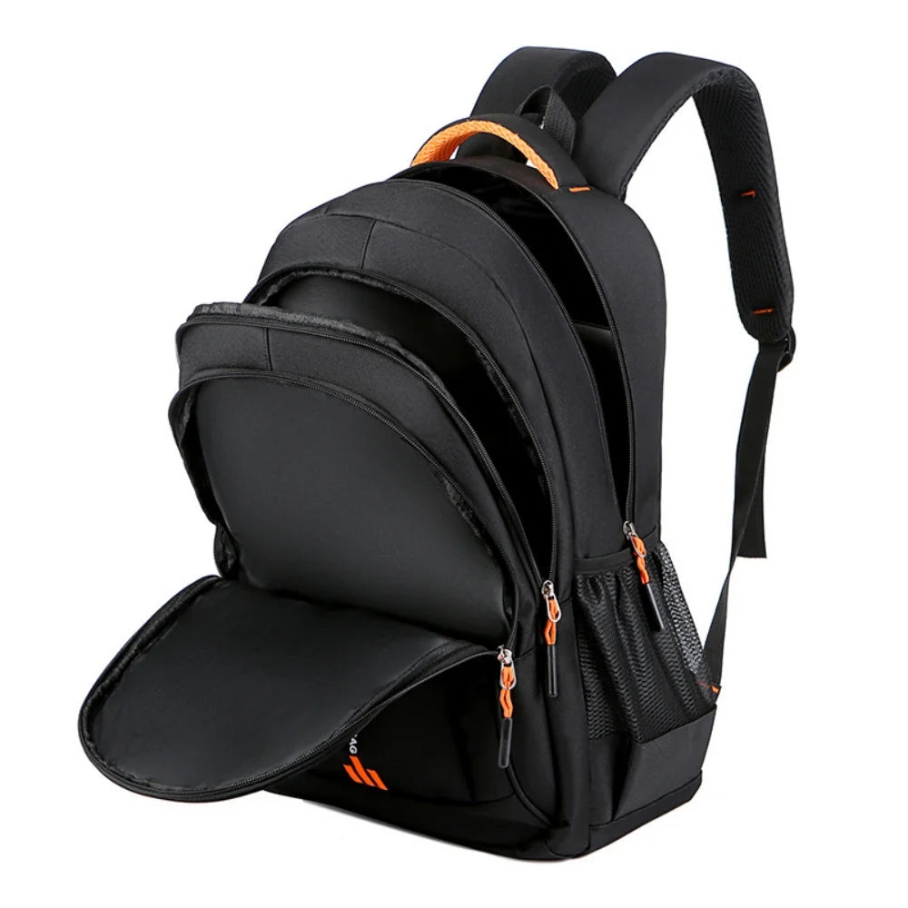 Travel Laptop Backpack for Men and Women Fits 15.6" Laptop, Black